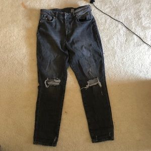 Black mom jeans